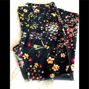 Flowered Pants